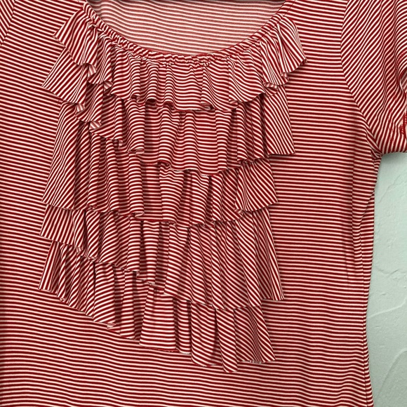 Outback Red
M- Red/white Striped w/ ruffles - Picture 2 of 5